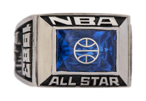 1983 NBA All Star Game Ring Presented To John Havlicek (Havlicek LOA)